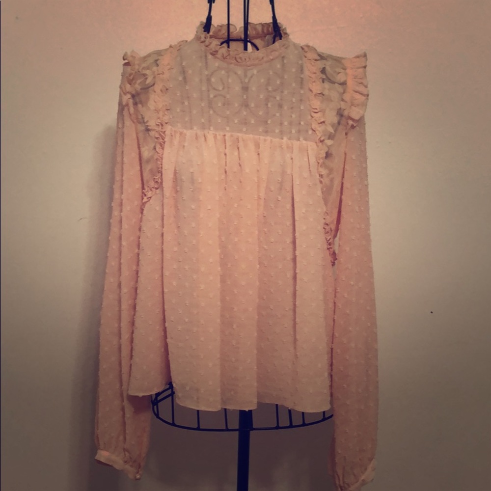 Sheer blouse